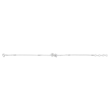 Enchanting Flutterfly™ (Butterfly) Sterling Silver Silk Cord Bracelet BLOOMTINE | Earth Angel HQ