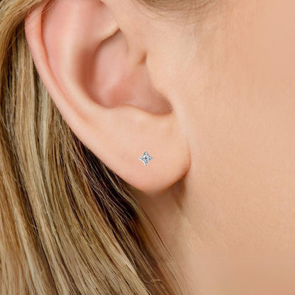 Illuminess™ Mini Sterling Silver Star Studs BLOOMTINE | Earth Angel HQ
