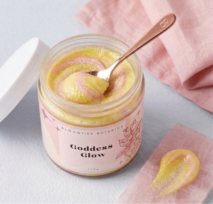 Luxurious Goddess Glow Foaming Scrub - Lavender Vanilla BLOOMTINE