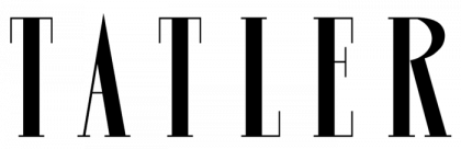 Black 'TATLER' logo on a white background